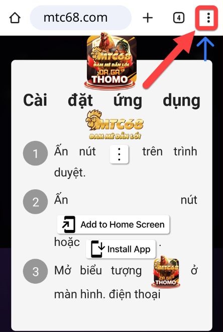 Bấm tùy chọn